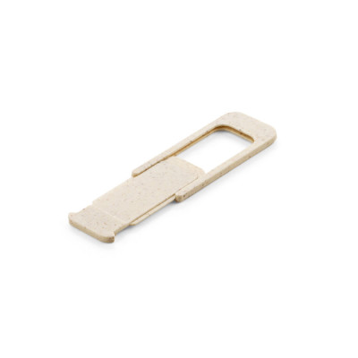 TOWNES. Protetor de webcam em fibra de palha de trigo e PP